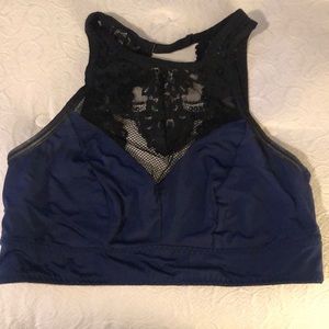 Torrid Navy Bralette Sz 0